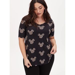 Leopard Print Mickey Tunic